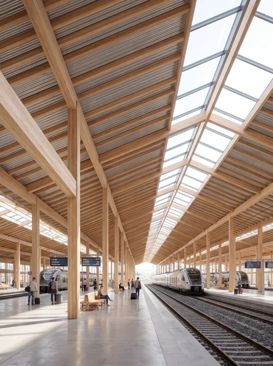 The timber station